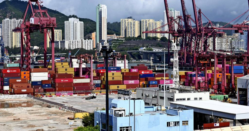香港碼頭。（示意圖／達志／美聯社）