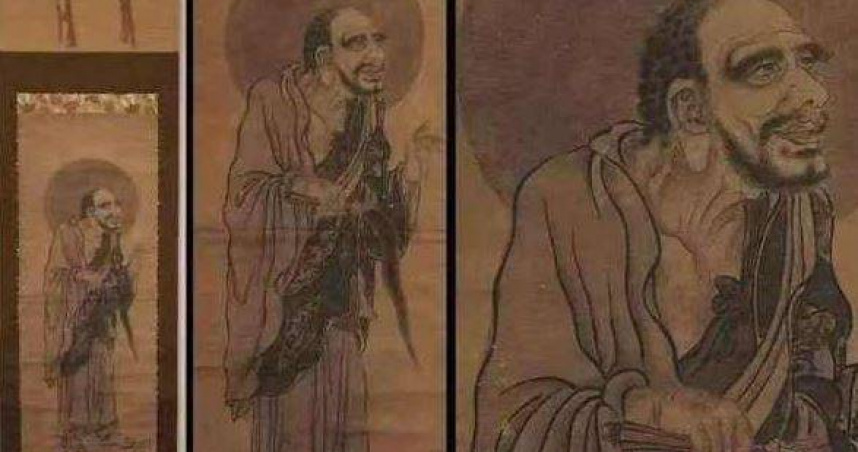 王先生花人民幣3660元（約新台幣1.6萬元）購得的「清代羅漢圖」畫作，被專業機構鑑定為仿真印刷品。（圖／翻攝自上游新聞）