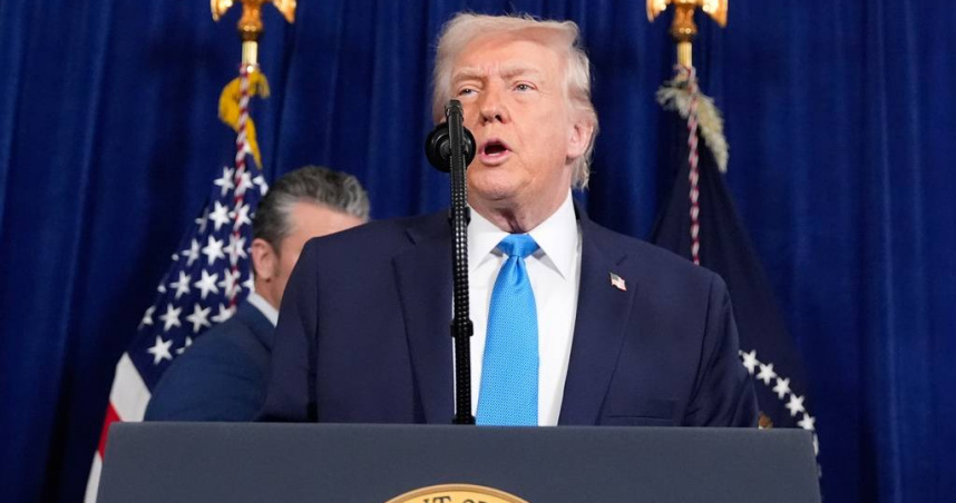 美國總統川普（Donald Trump）。（圖／達志／美聯社）