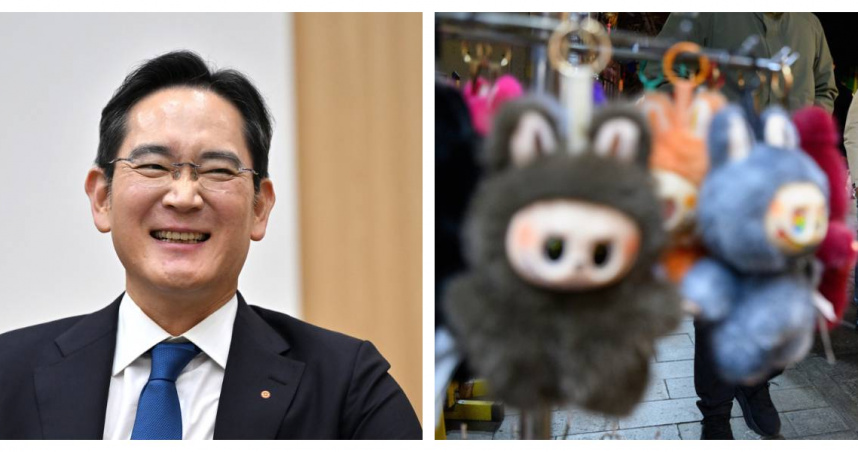 三星總裁買拉布布話題一度登上百度實時熱搜榜。（圖／達志／美聯社，下同）