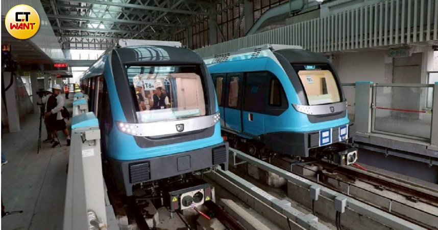 捷運中和公館線第一階段預計2026年中可行性評估會報到中央。圖為新北捷運列車。（示意圖／CTWANT攝影組）