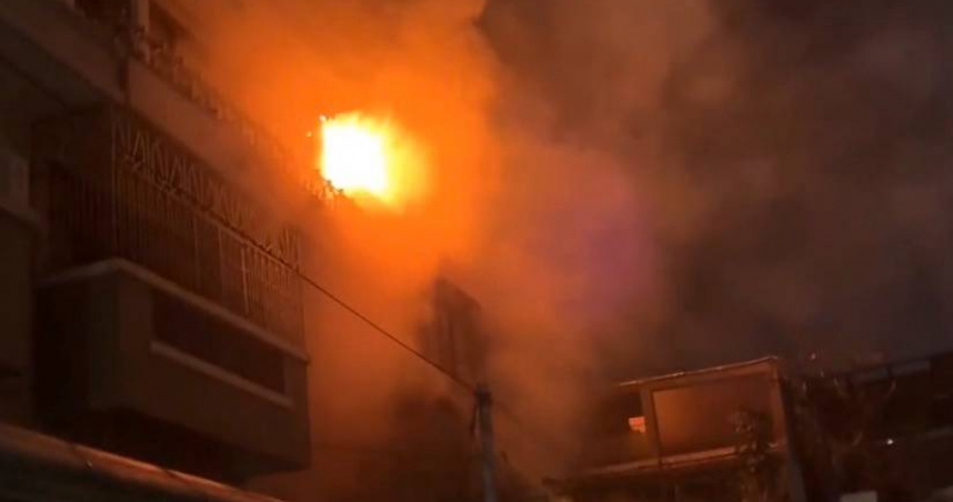 嘉義透天厝深夜惡火奪3命　一家三口受困3樓陽台不治