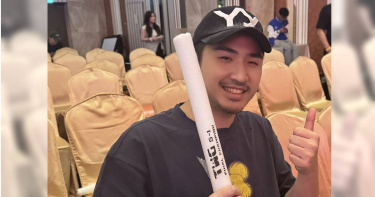 鹿希派23日晚間現身力挺「TWG FINAL CHAMPION - 最終王者之戰」。（圖／TWG提供）