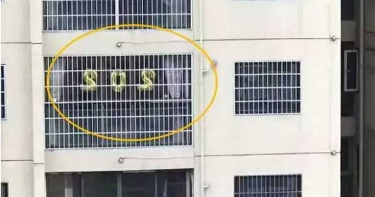 對面陽台驚見「SOS」鄰居嚇壞 急報警…超瞎真相曝光