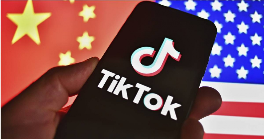 美國TikTok禁令導致大約70萬「TikTok難民」轉而使用小紅書。（圖／達志／美聯社）