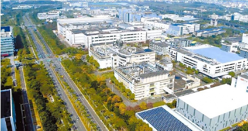 南部科學園區多家電子廠停機檢修中。（圖／南科管理局提供）