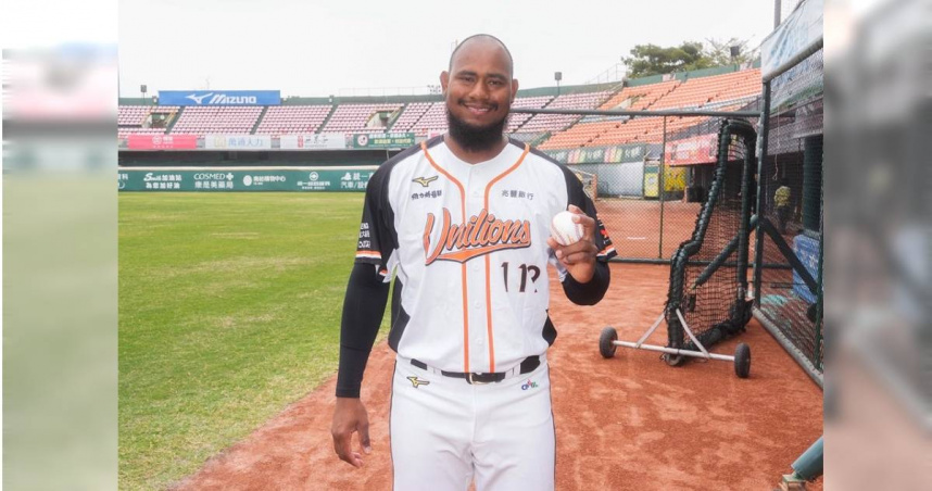 「賓士哥」梅賽斯（Cristopher Crisostomo Mercedes）。（統一獅提供）