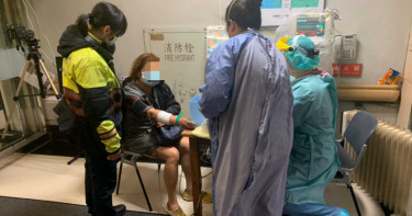 疑男友跟外勞有一腿 女割腕想跳海被勸回