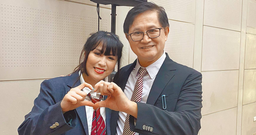 和碩董事長童子賢與千金童愛琳感情很好。(圖/報系資料照)