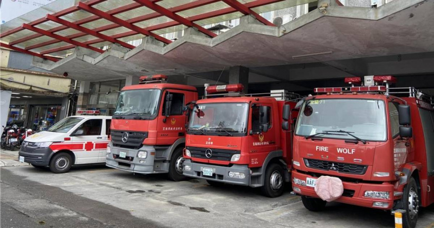 審計部宜蘭縣審計室調查發現，宜蘭縣消防局配置的救護車與電氣心臟刺激甦醒器（AED）有高比例已超過使用年限。（圖／吳佩蓉攝）