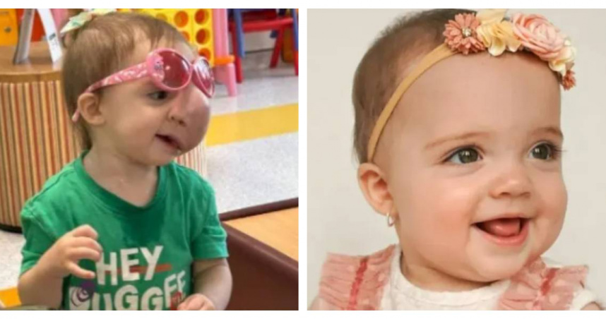 1歲女童德萊拉瑞伊生前活潑可愛，卻因病情延誤不幸離世。（圖／翻攝自GoFundMe）