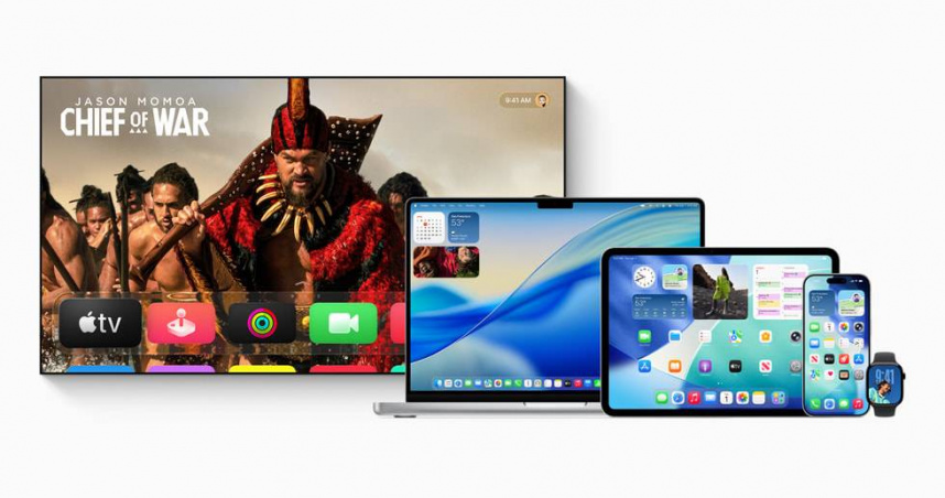 蘋果於16日正式釋出iOS 26。（圖／翻攝自蘋果官網）