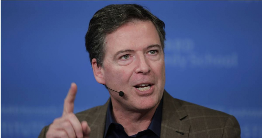 前聯邦調查局（FBI）局長柯米（James Comey）。（圖／達志／美聯社）