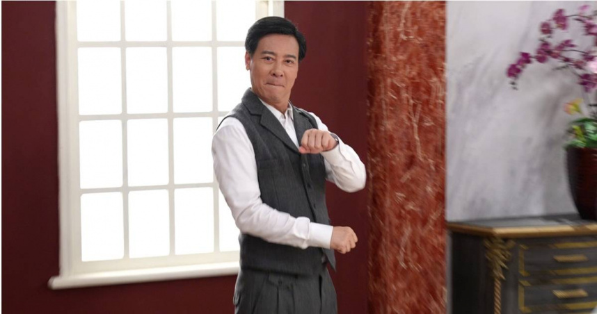 尹昭德即興秀了一段炸裂舞。（圖／台視）