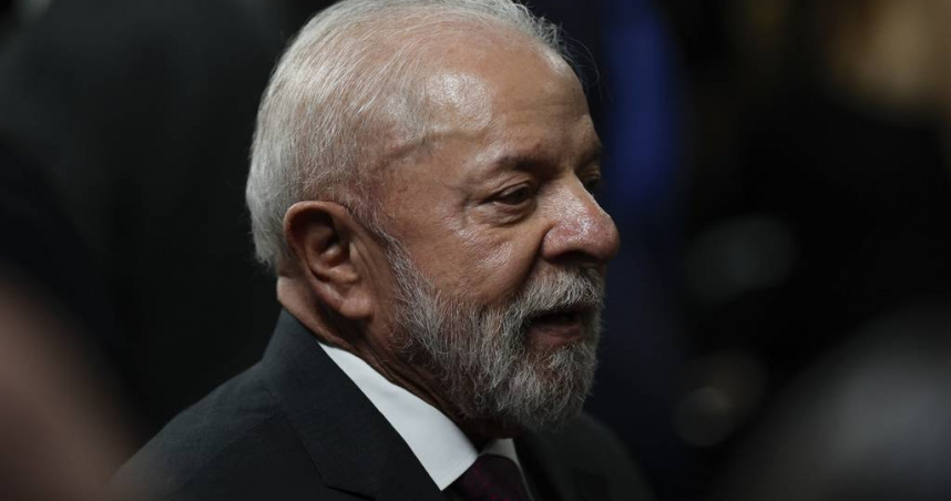 巴西總統盧拉（Luiz Inacio Lula da Silva）。（圖／達志／美聯社）