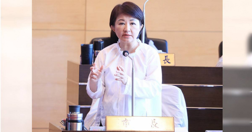 盧秀燕表示，若非食安處人員再去稽查，恐怕無人發現再次流出，但遭受這樣的指責，「 替他們感到委屈」。（圖／取自台中市政府）