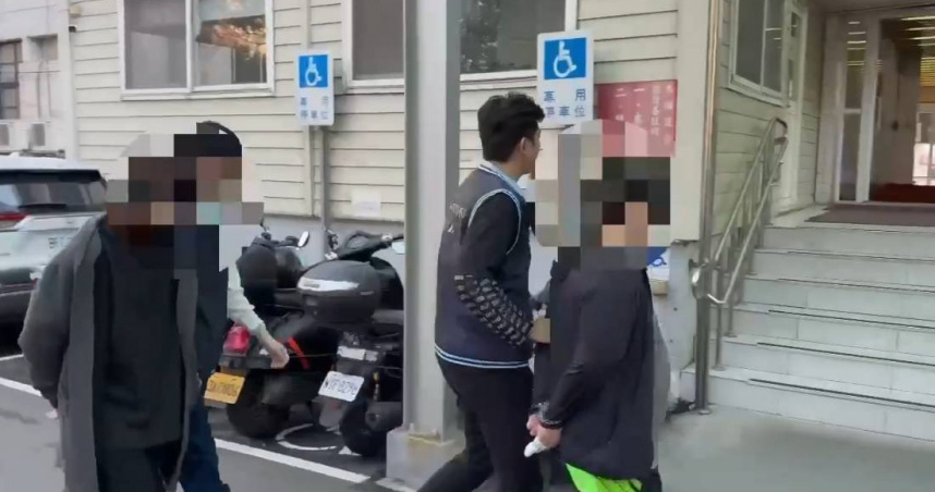 吳姓男子和陳姓男子、李姓男子聯手，設下陷阱洗劫知名網紅「乘號」500萬元，遭警方逮捕送辦。（圖／翻攝畫面）