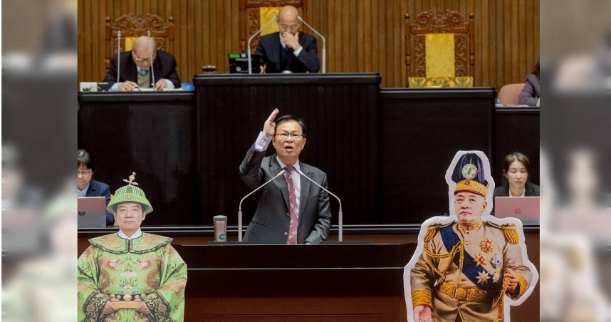 民眾黨立法院黨團副總召張啓楷痛批，總統賴清德面對不依法行政、毀憲亂政，卻選擇拒絕說明，只能證明是一個迴避責任的少數民意總統。（圖／張啓楷辦公室提供）