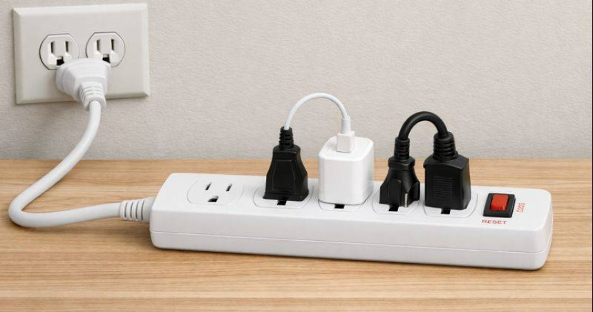 延長線過熱恐釀災。（圖／AI示意圖）