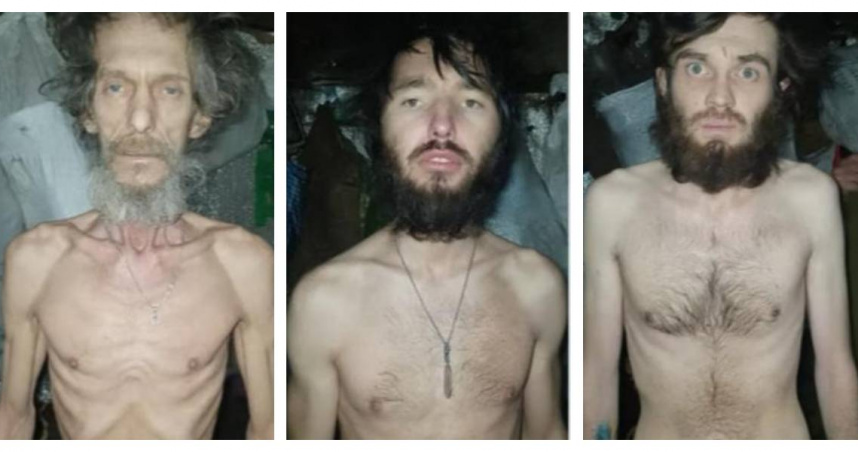 烏克蘭前線士兵長期缺糧，身形消瘦、肋骨外露，疑因補給中斷造成營養不良。（圖／翻攝自Threads，i.petrovna）