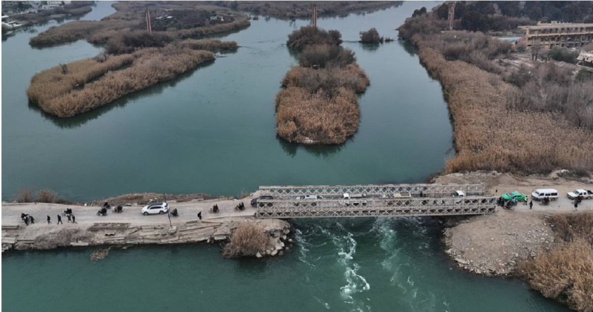孕育人類4大古文明之一的幼發拉底河（Euphrates River）如今正在以驚人的速度乾涸萎縮。（圖／達志／美聯社）