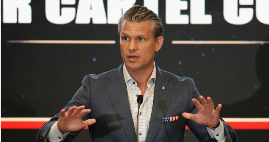 美國國防部長赫格塞斯（Pete Hegseth）可能即將被撤換。（圖／達志／美聯社）