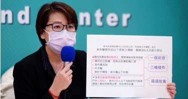 北市府宣布三原則二放寬 未來將因應疫情採滾動修正