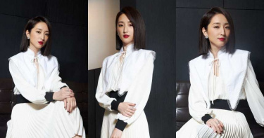 金鐘獎入圍女主角柯佳嬿很會穿!黑白配原來這樣搭更好看 知性優雅新態度跟柯姐姐學!
