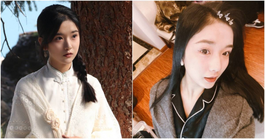 闞琳娜自曝，當年12歲時遭到鄭冀峰性騷，還被威脅不准說出去，否則就要刪她戲份甚至換角。（圖／擷取自微博／隚琳娜）