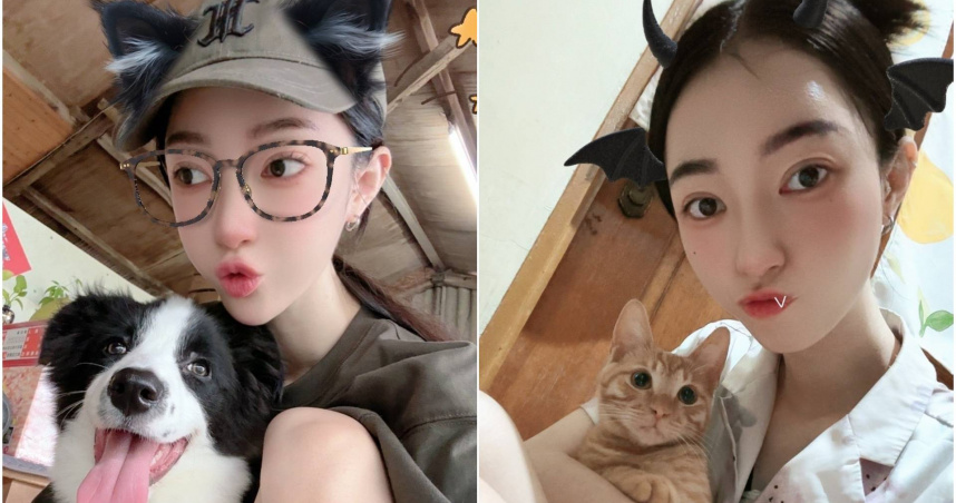 家有6貓2狗的辣模飄哥，不僅擁有E奶好身材，也有一顆愛動物的心，更身兼多職斜槓宮廟宮主與乩身。（圖／JKF提供）