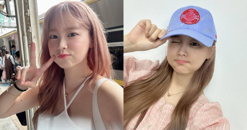 韓籍啦啦隊朴善珠參與大甲馬祖遶境活動。（圖／朴善珠Threads）