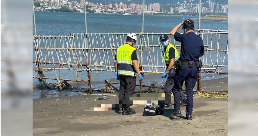 消防隊員發現女子已明顯死亡，轄區警方趕抵現場採證。（圖／蘆洲警分局提供）