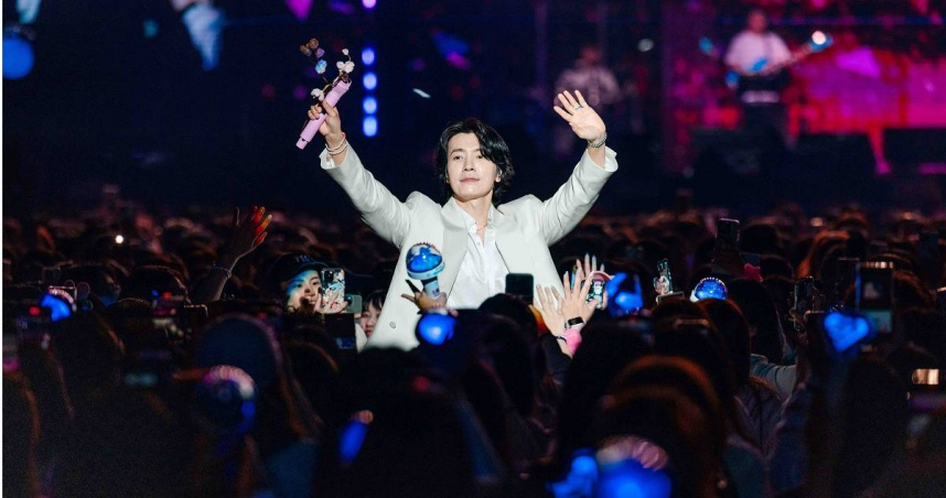 東海2場演出合計6400張門票完售，他準備了各種驚喜獻給粉絲。（圖／網銀國際提供）