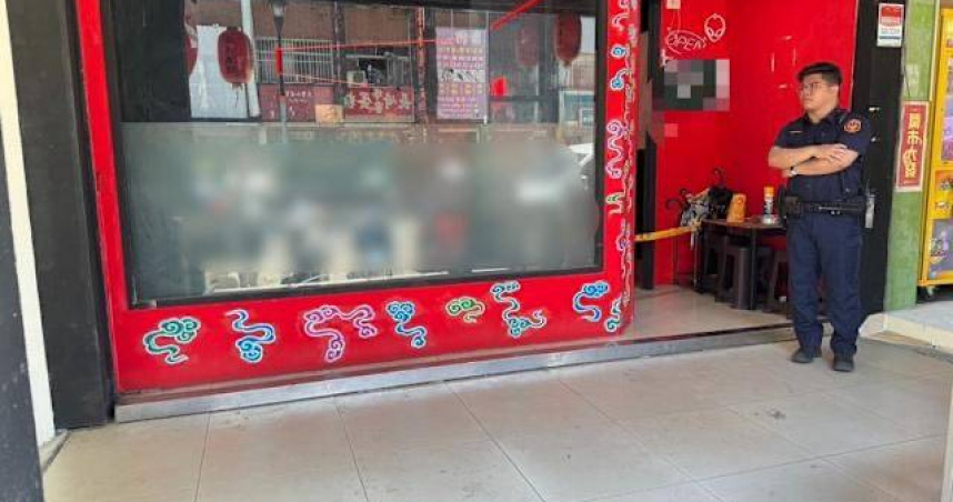 屏東發生槍殺案，犯嫌行兇後於下午2時30分投案。（圖/翻攝畫面）