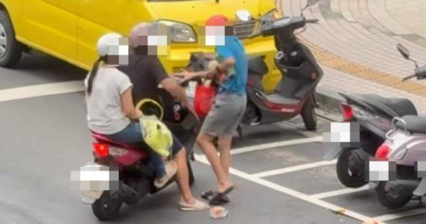 土城再傳家暴案件，男子違反保護令當街K兒裁定羈押。（圖／翻攝畫面）