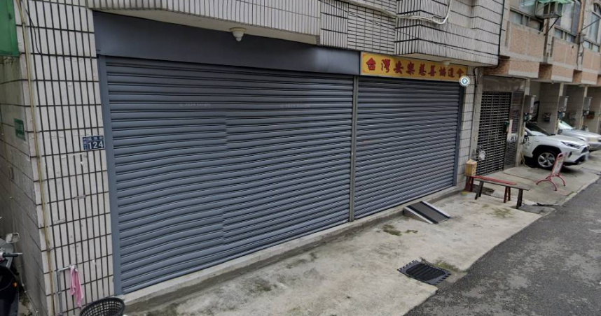 網友發現台中市的投開票地點設置很詭異。（圖／翻攝自Google Map）