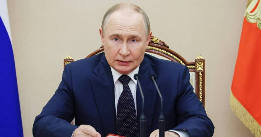 俄羅斯總統普丁（Vladimir Putin）。（圖／達志／美聯社）