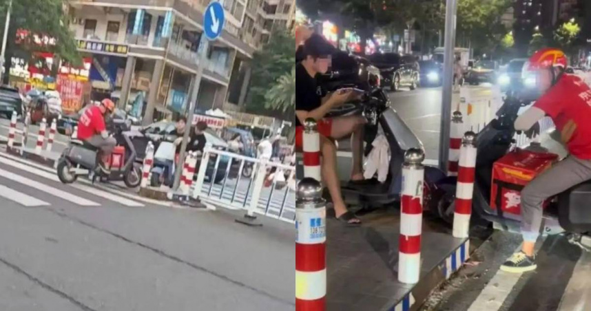 大陸廣東省惠州市近日發生一起離奇的交通對峙事件。（圖／翻攝自華商報）