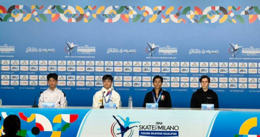台灣花式滑冰一哥李宇翔以總分216.98分的優異表現，從最後5個奧運席次中脫穎而出，成功為台灣搶下寶貴一席。（圖／翻攝自中華民國滑冰協會）