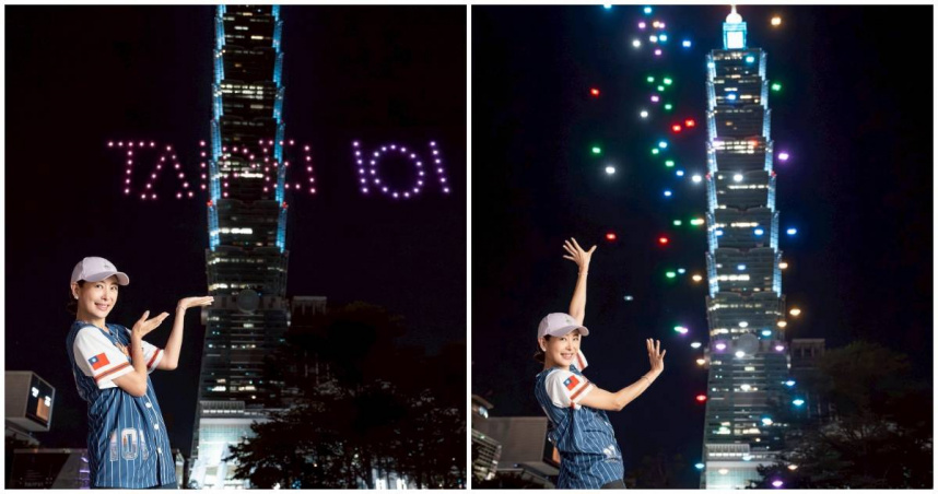 台北101董座賈永婕今日在臉書吐露，其實籌備過程中困難重重。但她也高興宣布為慶祝表演成功，今、明2天晚間7點至10點都會加碼1分鐘的整點燈光秀。（圖／翻攝FB／賈永婕的跑跳人生）