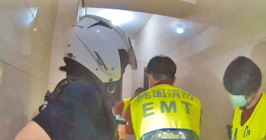 警方與救護人員趕赴現場搶救，女子與男子分別送醫治療。（圖／報系資料照）