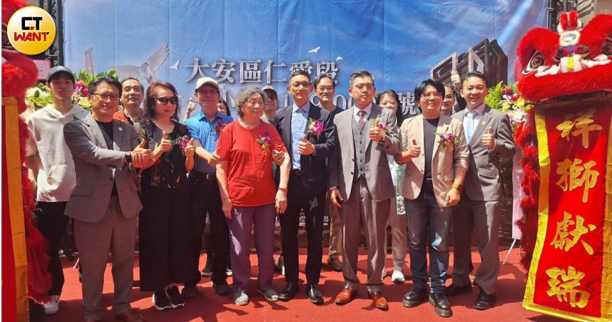 北都建設光復南路案地主自行整合長達7年之久，旁邊雖有大建商正在整合，但考量住戶年事已高無法漫長等待，因此8戶決定自行重建。（圖／林榮芳攝）