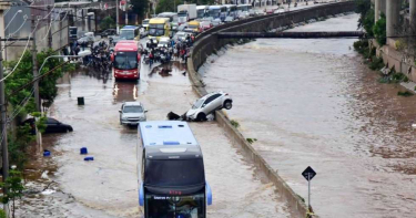 創近37年來紀錄! 巴西聖保羅連夜豪雨、河水氾濫