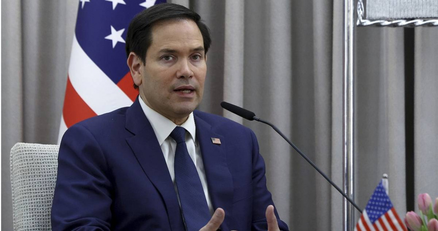 美國國務卿盧比歐（Marco Rubio）。（圖／達志／美聯社）