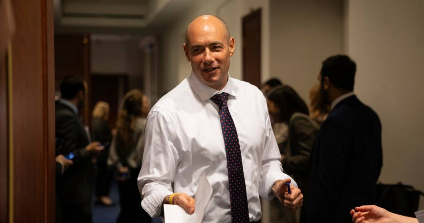 俄亥俄州眾議院議員蘭茲曼（Greg Landsman）。（圖／達志／美聯社）