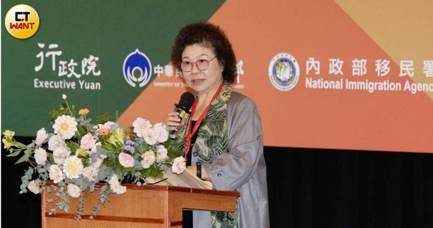 74歲監察院長陳菊因健康因素住院療養，卻在昨（22）日晚間遭網友於社群平台上散播「病逝」謠言。（圖／黃耀徵攝）