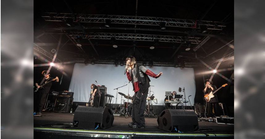 majiko 整晚連唱20首歌曲，她感性表示一定會再回來。（圖／寬宏藝術提供）