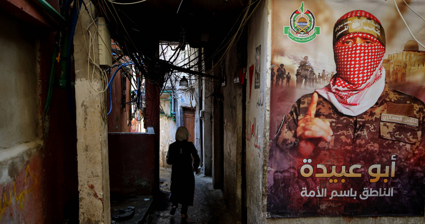 以色列稱，已擊斃哈瑪斯「卡薩姆旅」的發言人烏貝達。（圖／達志／美聯社）