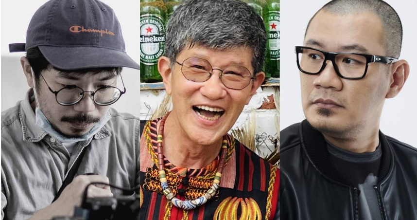 世界民族電影節 912盛大登場，左起金馬獎得主溫景輝 、「禁忌片」祖師爺虞戡平、金馬獎得主張吉安跨世代導演齊交流影迷。（圖／世界民族電影節）