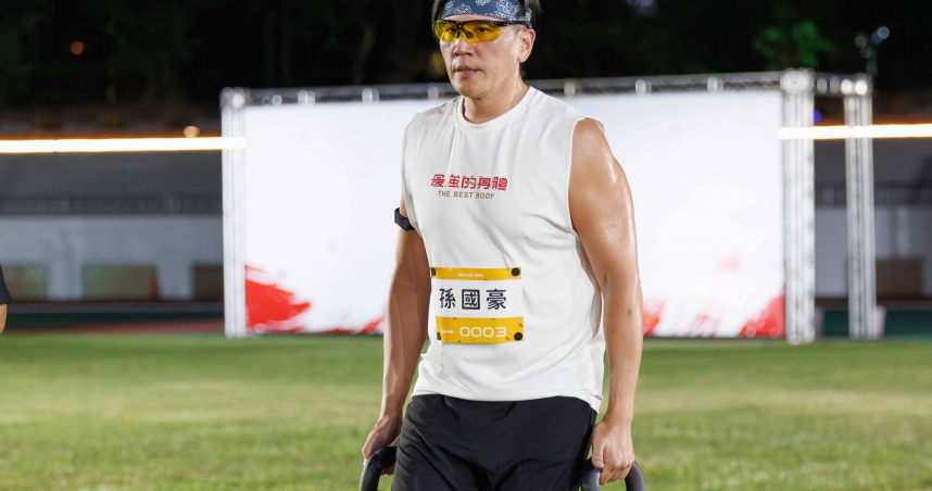 孫國豪平常就熱愛運動。（圖／好看娛樂提供）